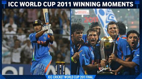 Icc World Cup 2011 Final Winning Moments Ind Vs Sl 2011 World Cup