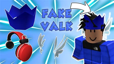 How To Make Fake Roblox Valk 310 Robux Youtube