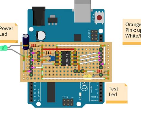 Attiny Programmer Board Arduinouno As Isp 19 Steps With Pictures