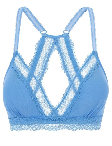 12k250 Simone Perele Confiance Soft Cup Bralette Bra 12k250583 Denim