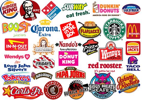 Fastfood Logos Fast Food Restaurant Fast Food Logos Best Fast Food