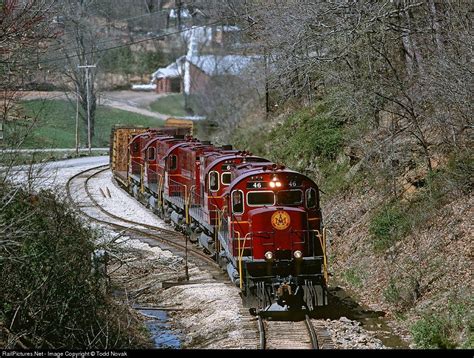 Railpicturesnet Photo Aandm 46 Arkansas And Missouri Railroad Alco C420