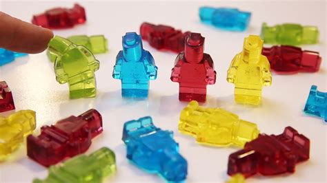 Gummy Lego Minifigures Food Toys How To Make It Youtube