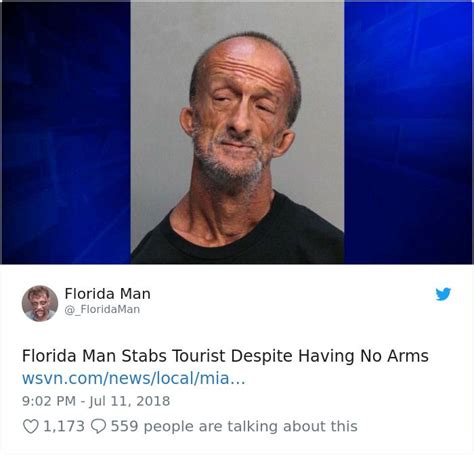 Times The Florida Man Did Something Crazy Funny Mugshots Florida