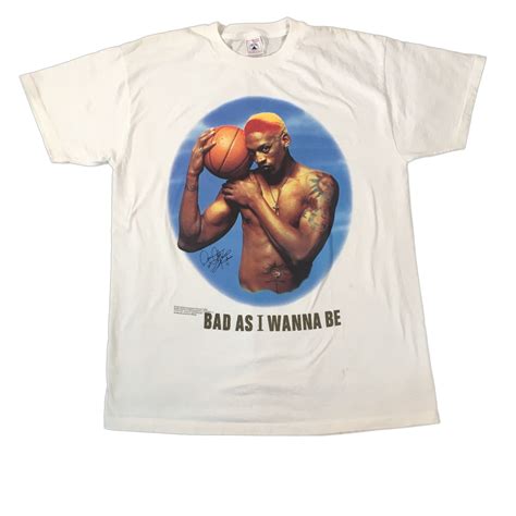 Vintage Dennis Rodman Bad As I Wanna Be T Shirt Jointcustodydc