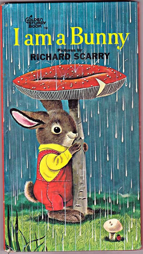 Vintage Books For The Very Young Richard Scarry I Am A Bunny And The