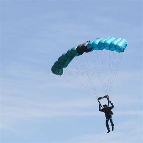 Parachutist Stock Photo Image Of Orheiul Cloud Parachuting 45065218