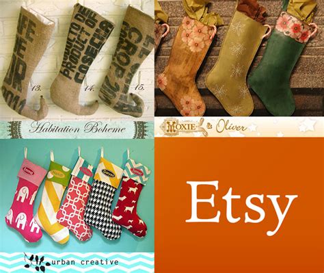 If Its Hip Its Here Archives Awesome And Unusual Handmade Christmas Stockings From Etsy