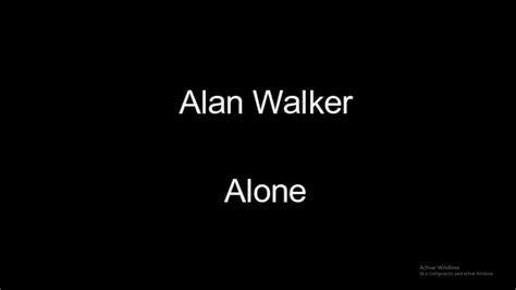 Alone (alan walker) lost in your mind i wanna know am i losing my mind? Alan Walker Alone (Lyrics) - YouTube