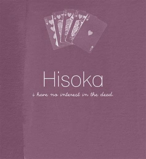 Hisoka Quote Hunterxhunter Pinterest Hisoka Anime