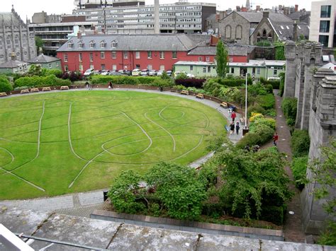 Dublin Castle Gardens From The Rooftop Garden Of The Beatt Flickr