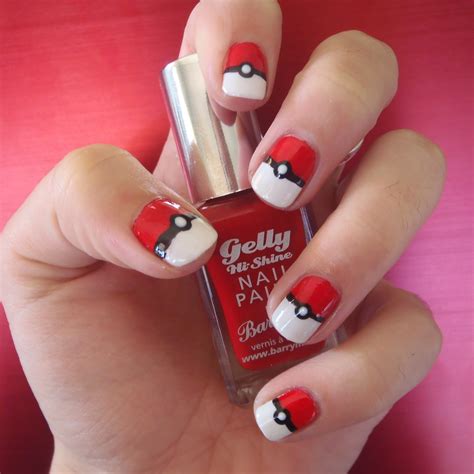 Nail designs worn by the female dragon ball, dragon ball is a pretty tough nail design because it requires skill and art to create it. Gormay Nails: Pokéball Nails