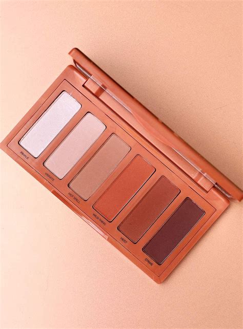 Urban Decay Naked Petite Heat Swatches Urban Decay Makeup Palette