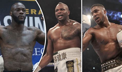Deontay Wilder next fight: Anthony Joshua after Bermane Stiverne or