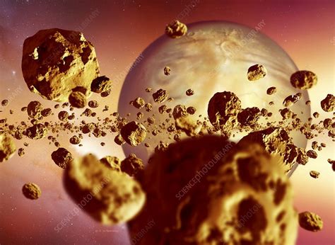 Planet Formation Early Solar System Stock Image R3010049