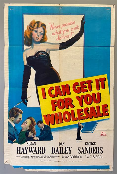 I Can Get It For You Wholesale Poster Museum