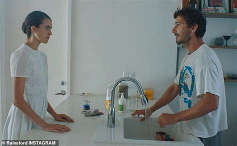 Margaret Qualley And Shia Labeouf Strip Naked As They Portray Lovers In Love Me