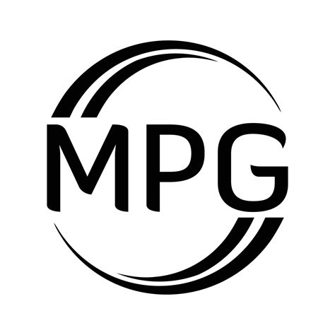 Vector De Diseño De Logotipo De Monograma Original De Letra Mpg
