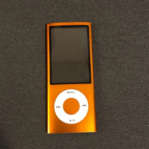 Apple Ipod Nano A1320 5th Gen 8gb Orange Audio Portable Audio