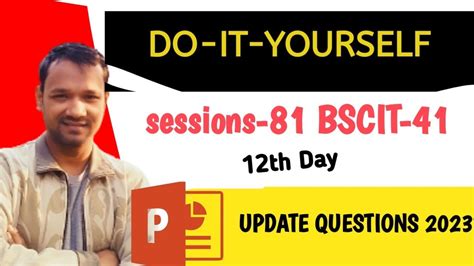 Kyp Sessions 81 Bscit 41 Do It Yourself Doityourself Kyp Youtube