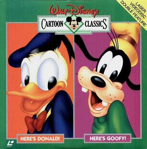 Donald Goofy Laserdisc
