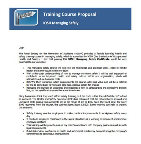 Employee Training Proposal Sample Employee Training Plan And Templates