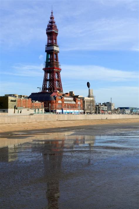 Blackpool Tower From North Pier Stock Image Image Of Northwest