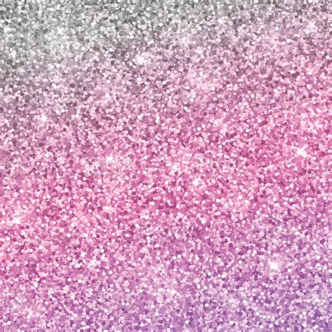 Glitter Background With Silver Pink Color Effect Vector