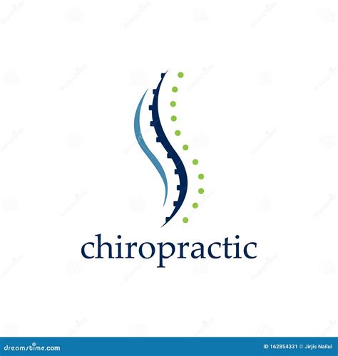 Chiropractic Logo Hand Design Spine Logo Template Spinal Symbol