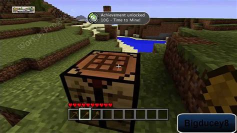 Minecraft Xbox 360 Gameplay Minecon Youtube