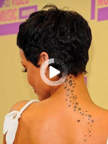 See Rihannas Entire Tattoo Collection Rihanna Tattoo Rihanna Tattoos