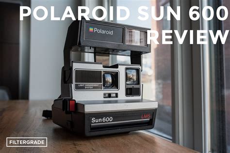 Vintage Polaroid Sun 600 Lms Instant Camera Tested Excellent