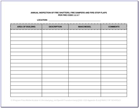 Next will be the key steps on how to accurately inspect the extinguisher to identify and annotate defects. Printable Monthly Fire Extinguisher Inspection Form - Form ...