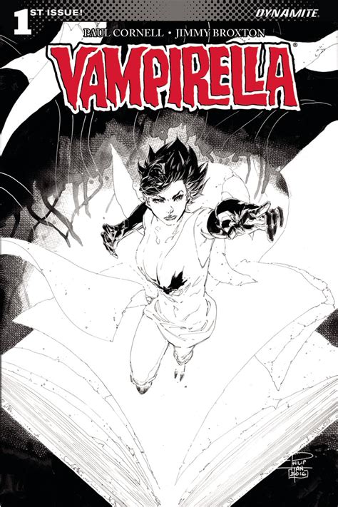 Vampirella 1 20 Copy Tan Bandw Cover Fresh Comics