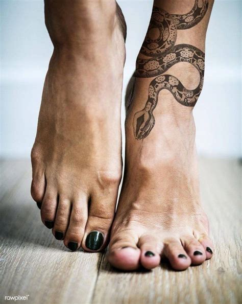 20 Traditional Snake Tattoo Designs On Ankles Petpress Ankle Tattoos