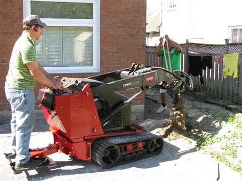 Columbia Heights Rental Bobcat Walk Behind Dingo 525 Wide Track