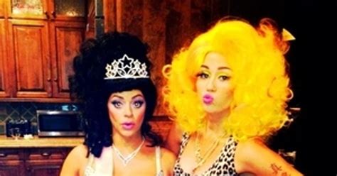 Nicki Minaj Loves Miley Cyrus Halloween Costume