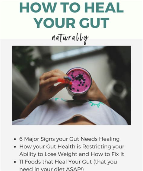 How To Heal Your Gut Naturally How To Heal Yourself Heal Your Gut