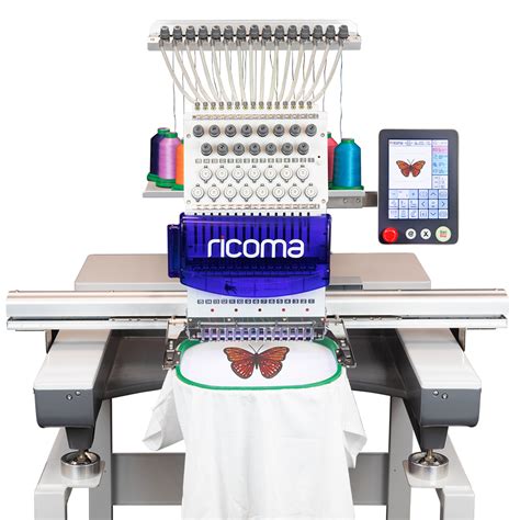 Single Head Embroidery Machines Ricoma