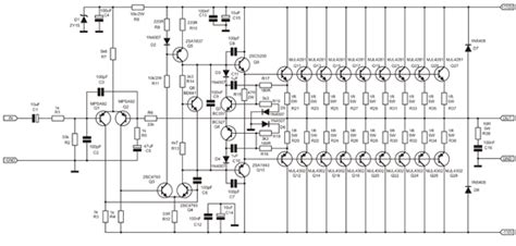 To power on the whole amplifier, a 1 circuit diagram rf deck. 1000 Watt Amplifier APEX 2SC5200 2SA1943 - Electronic Circuit