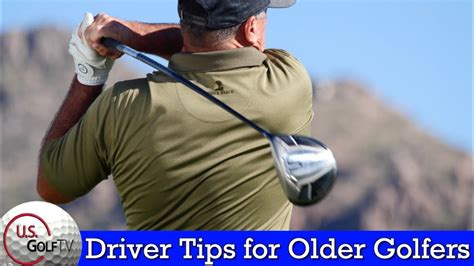How To Hit Driver For Seniors Vertical Line Golf Swing Senior Golfers Swing Tips Youtube
