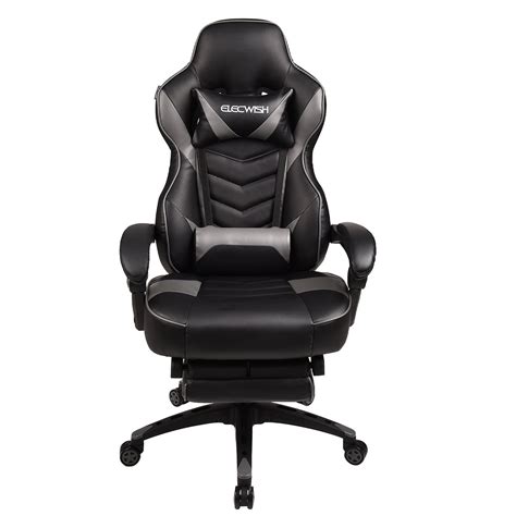 Buy Puluomis Gaming Chair For Adults With Footrest Computer Desk Chair