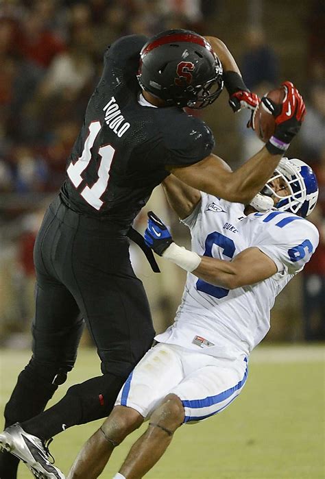 Stanford Gets Serious Routs Duke 50 13
