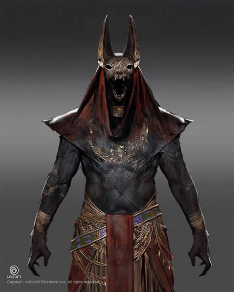 Artstation Assassins Creed Origins Anubis Outfit Concept Jeff