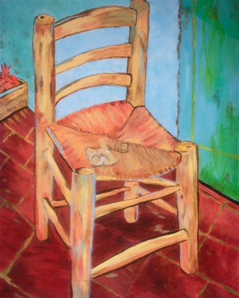 Van Goghs Chair Patsy Kentz Fine Art