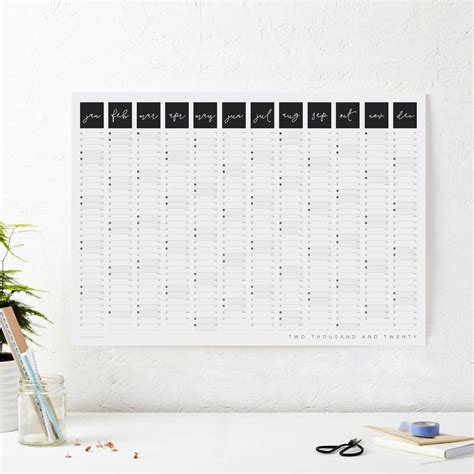 20 Year Planner Free Download Printable Calendar Templates ️