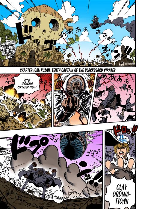 One Piece Chapter 1081 (Colored) : r/OnePiece