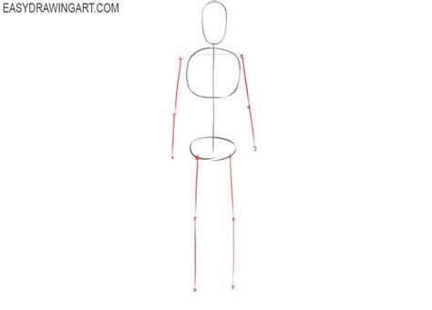 How To Draw A Body Step By Step For Beginners