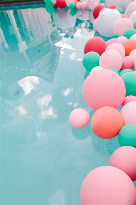 We think they'll give your poolside some flair. 12 Easy Summer Pool Party Ideas on Love the Day