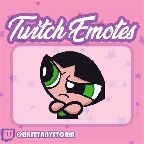 Twitch Emote Buttercup Angry Power Puff Girls Emote Etsy